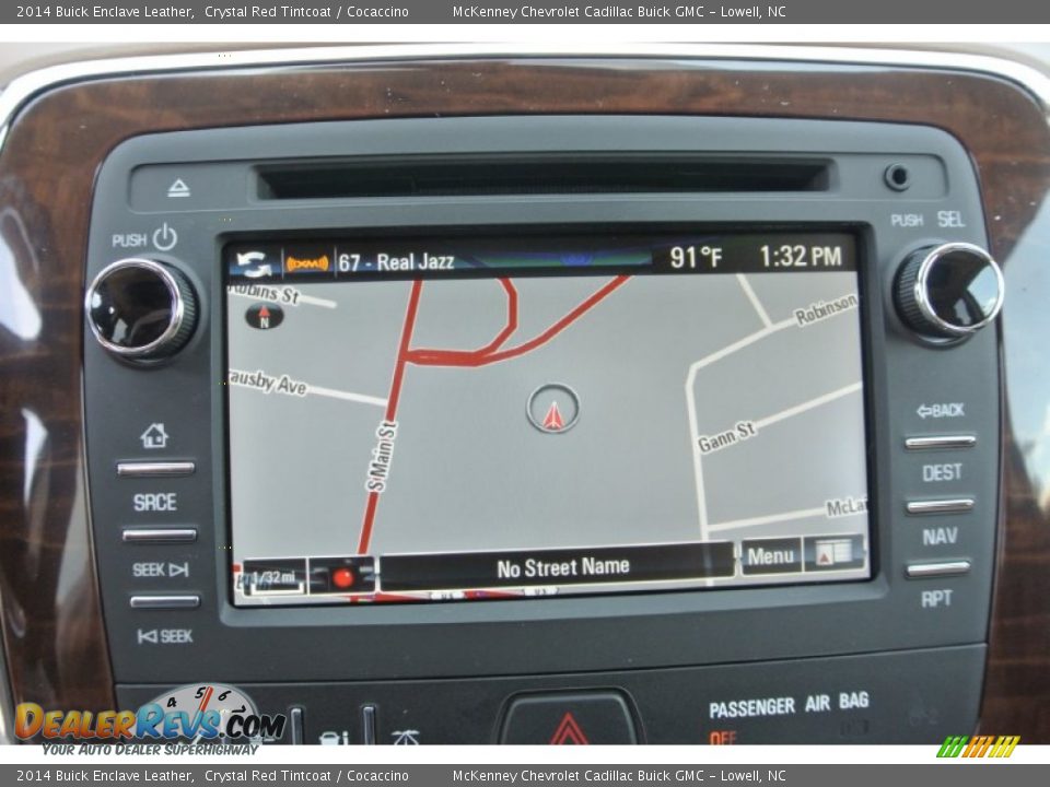 2014 Buick Enclave Leather Crystal Red Tintcoat / Cocaccino Photo #12