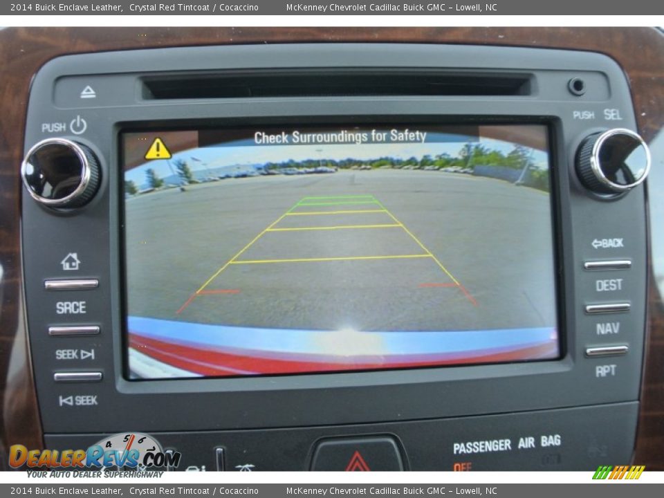 2014 Buick Enclave Leather Crystal Red Tintcoat / Cocaccino Photo #13