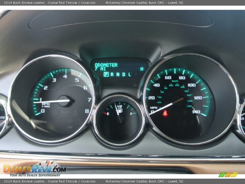 2014 Buick Enclave Leather Crystal Red Tintcoat / Cocaccino Photo #14