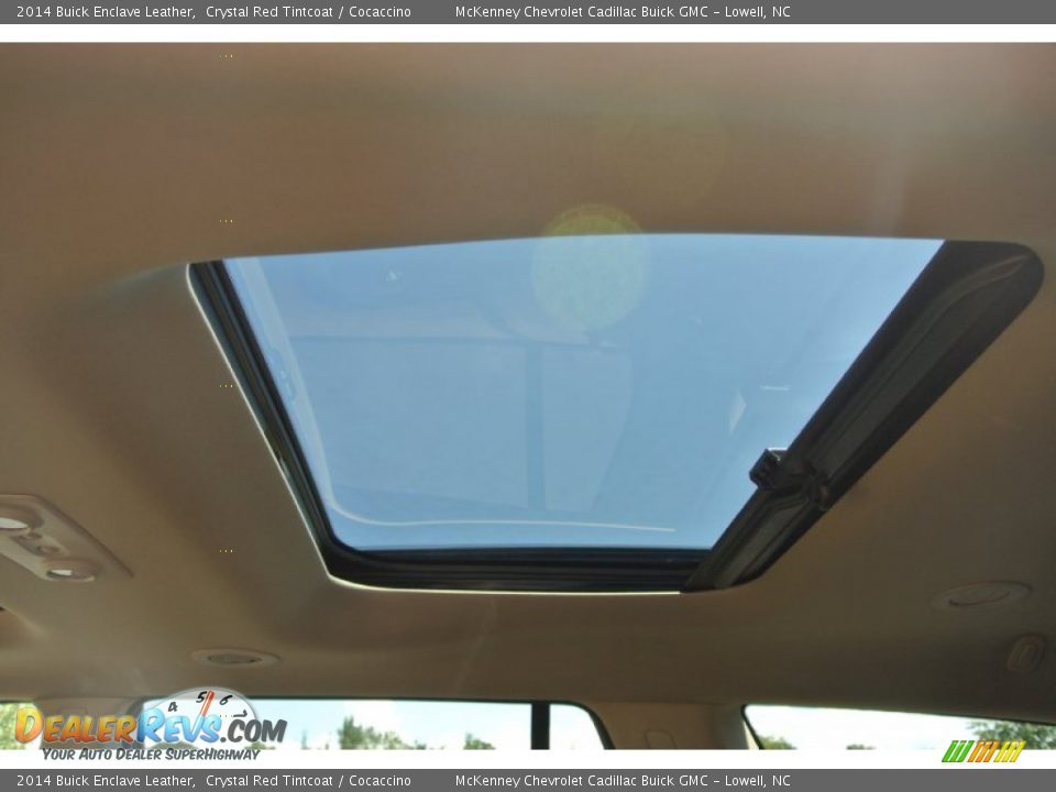 2014 Buick Enclave Leather Crystal Red Tintcoat / Cocaccino Photo #18