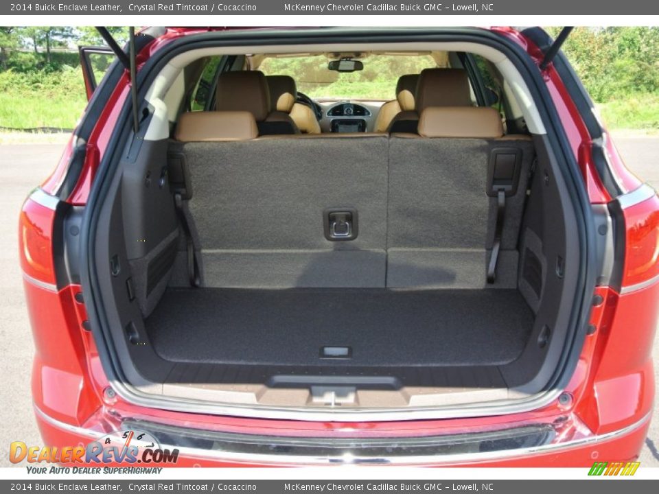 2014 Buick Enclave Leather Crystal Red Tintcoat / Cocaccino Photo #19