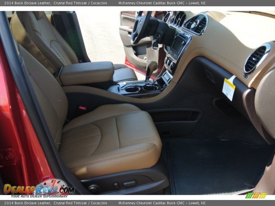 2014 Buick Enclave Leather Crystal Red Tintcoat / Cocaccino Photo #20