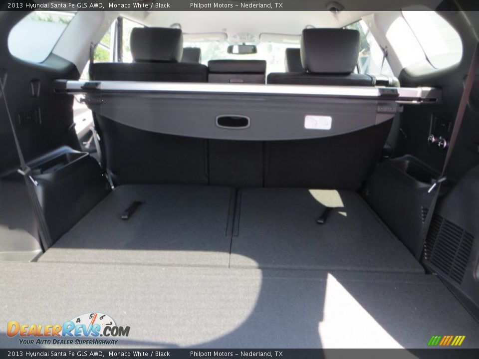 2013 Hyundai Santa Fe GLS AWD Monaco White / Black Photo #15