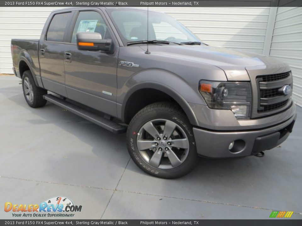 2013 Ford F150 FX4 SuperCrew 4x4 Sterling Gray Metallic / Black Photo #1