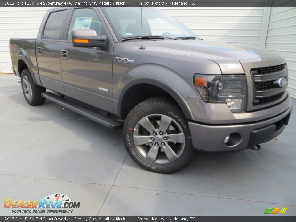 2013 Ford F150 FX4 SuperCrew 4x4 Sterling Gray Metallic / Black Photo #2