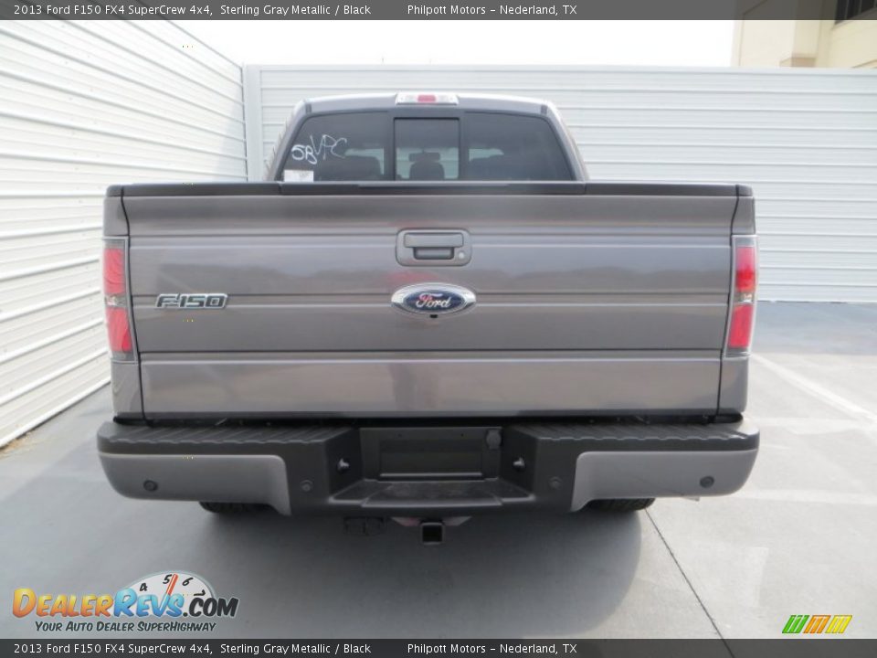 2013 Ford F150 FX4 SuperCrew 4x4 Sterling Gray Metallic / Black Photo #5