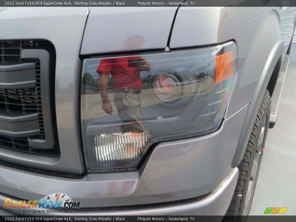 2013 Ford F150 FX4 SuperCrew 4x4 Sterling Gray Metallic / Black Photo #9
