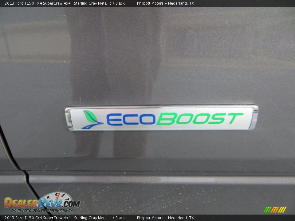 2013 Ford F150 FX4 SuperCrew 4x4 Sterling Gray Metallic / Black Photo #12