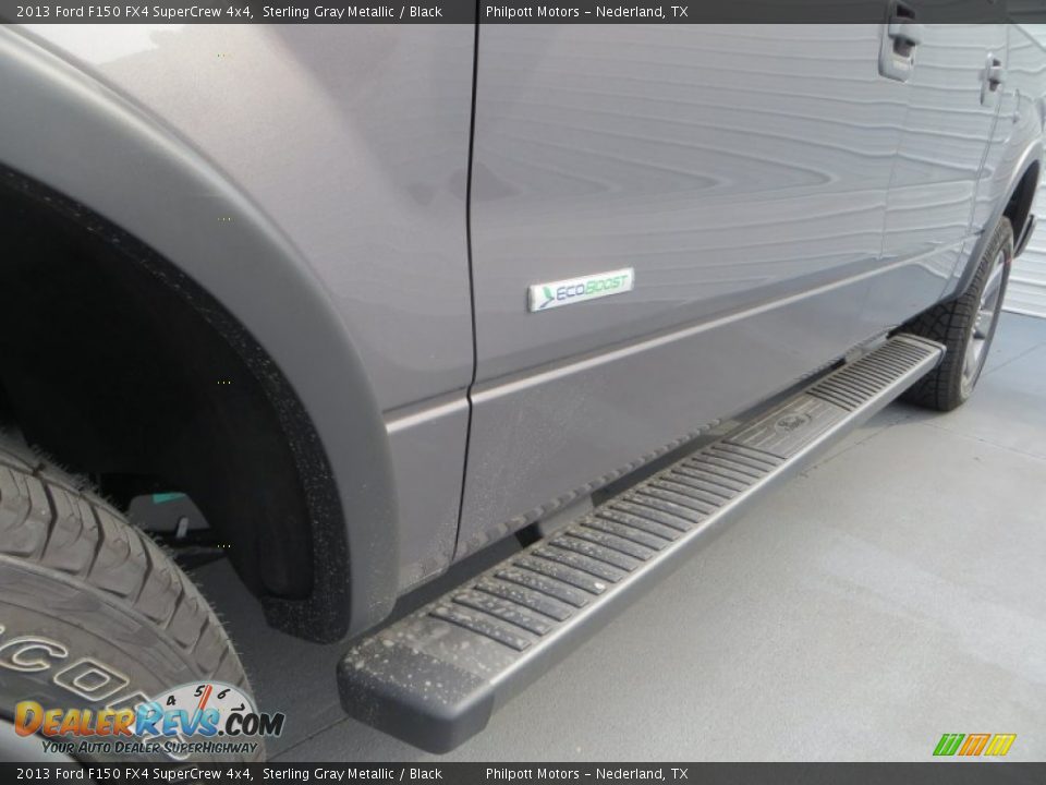 2013 Ford F150 FX4 SuperCrew 4x4 Sterling Gray Metallic / Black Photo #13