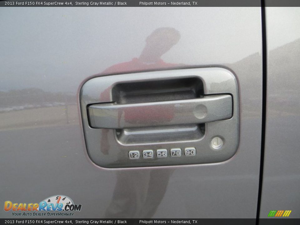 2013 Ford F150 FX4 SuperCrew 4x4 Sterling Gray Metallic / Black Photo #14