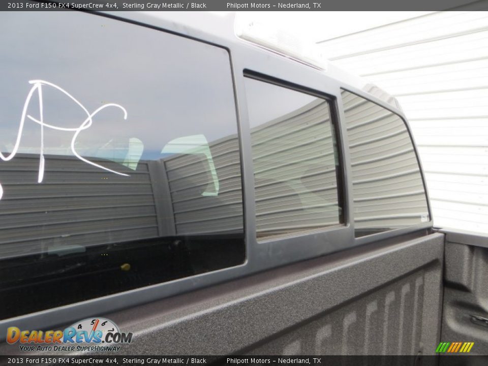 2013 Ford F150 FX4 SuperCrew 4x4 Sterling Gray Metallic / Black Photo #16
