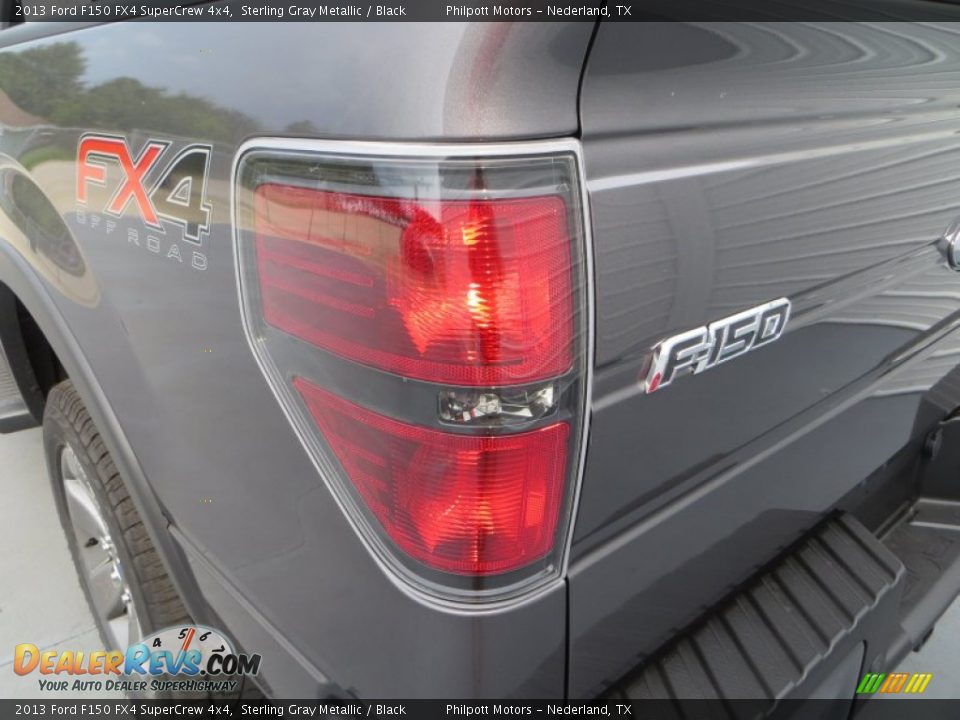 2013 Ford F150 FX4 SuperCrew 4x4 Sterling Gray Metallic / Black Photo #17