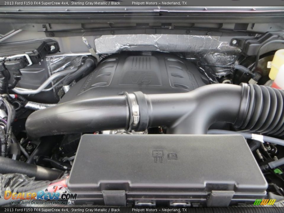 2013 Ford F150 FX4 SuperCrew 4x4 Sterling Gray Metallic / Black Photo #19