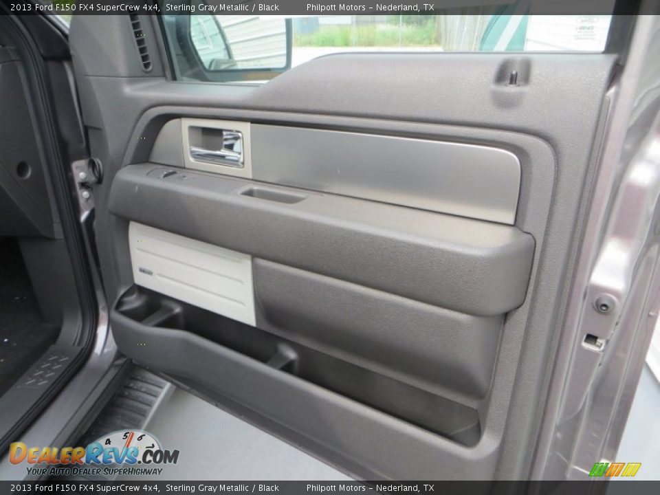 2013 Ford F150 FX4 SuperCrew 4x4 Sterling Gray Metallic / Black Photo #20
