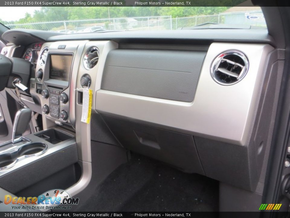 2013 Ford F150 FX4 SuperCrew 4x4 Sterling Gray Metallic / Black Photo #21