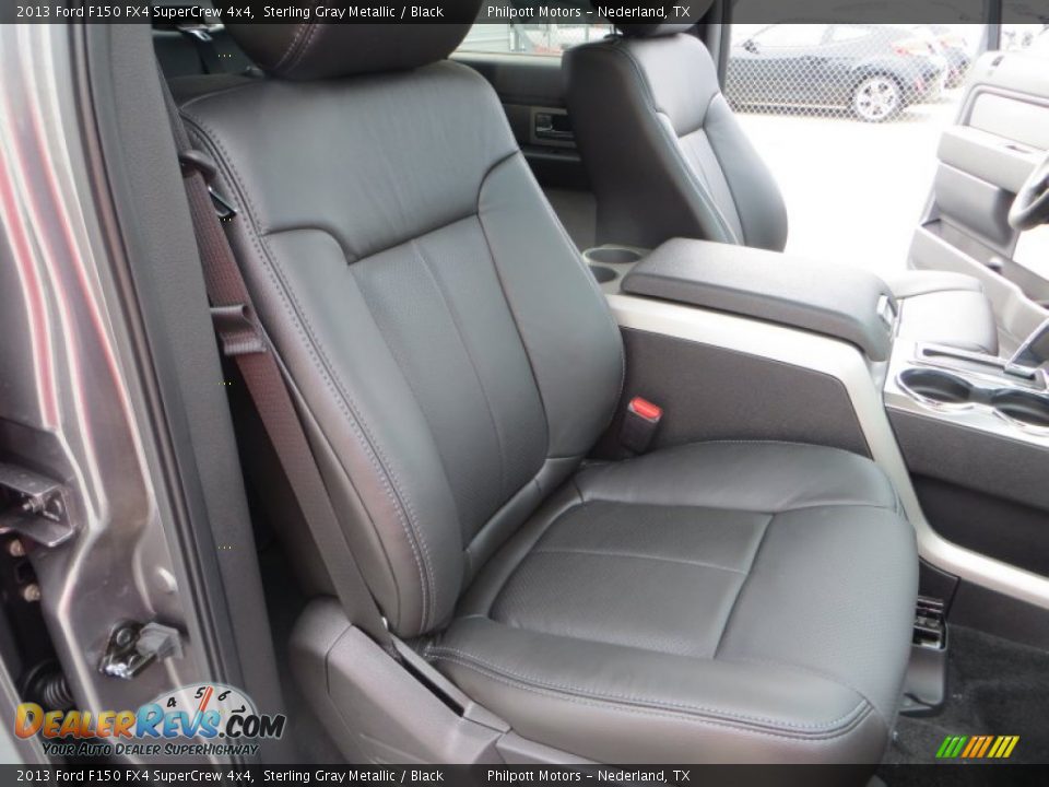 2013 Ford F150 FX4 SuperCrew 4x4 Sterling Gray Metallic / Black Photo #22