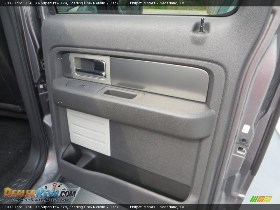 2013 Ford F150 FX4 SuperCrew 4x4 Sterling Gray Metallic / Black Photo #23