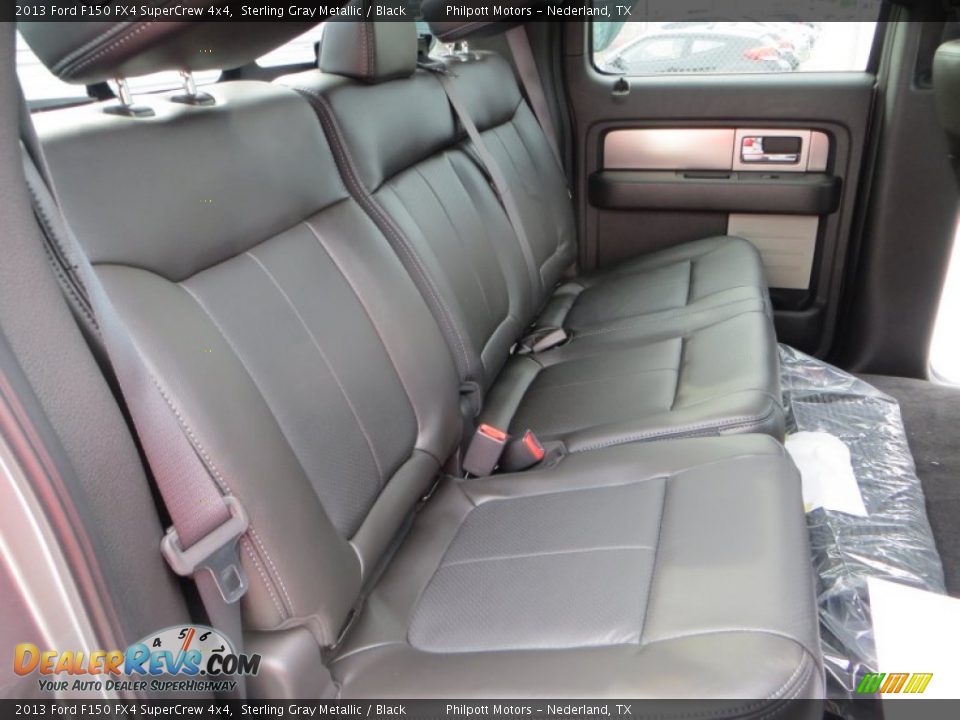 2013 Ford F150 FX4 SuperCrew 4x4 Sterling Gray Metallic / Black Photo #24
