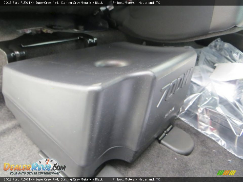 2013 Ford F150 FX4 SuperCrew 4x4 Sterling Gray Metallic / Black Photo #25