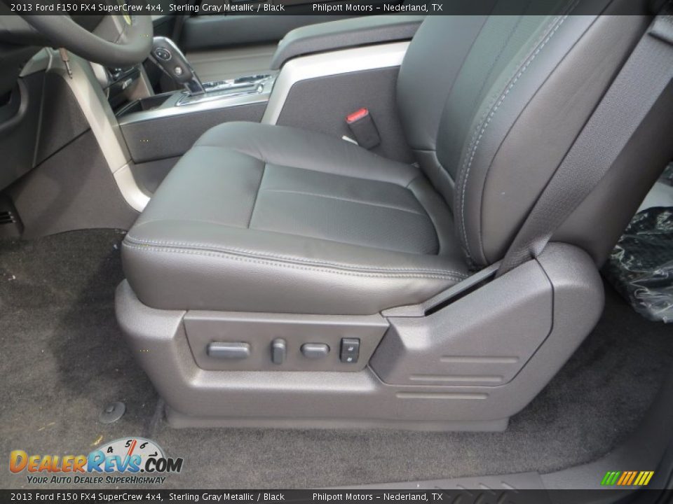 2013 Ford F150 FX4 SuperCrew 4x4 Sterling Gray Metallic / Black Photo #29