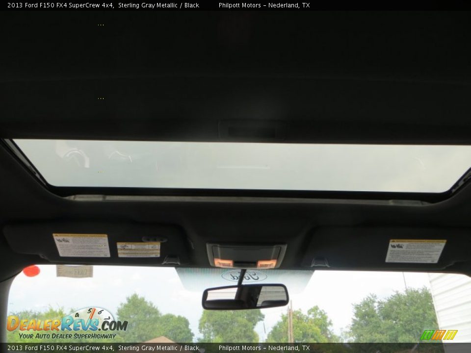 2013 Ford F150 FX4 SuperCrew 4x4 Sterling Gray Metallic / Black Photo #30
