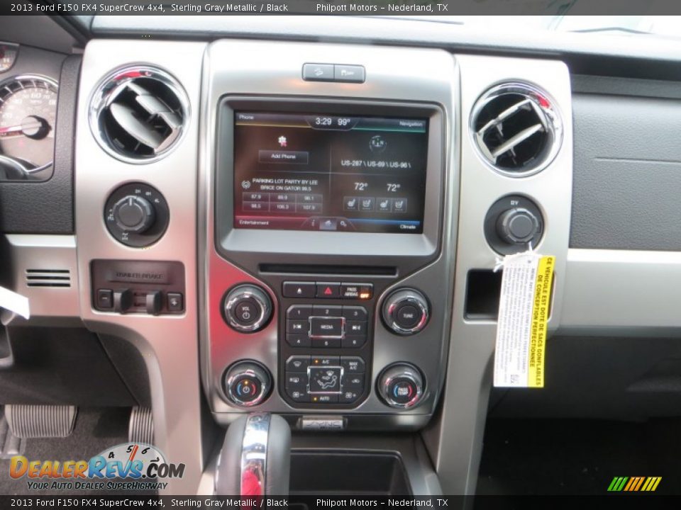 2013 Ford F150 FX4 SuperCrew 4x4 Sterling Gray Metallic / Black Photo #32