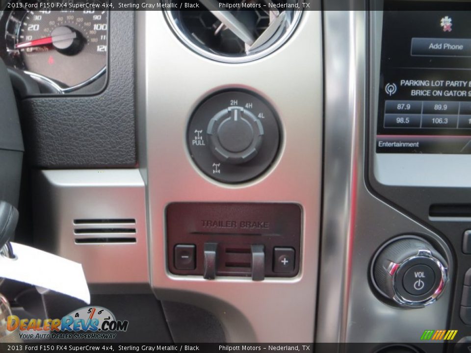 2013 Ford F150 FX4 SuperCrew 4x4 Sterling Gray Metallic / Black Photo #36