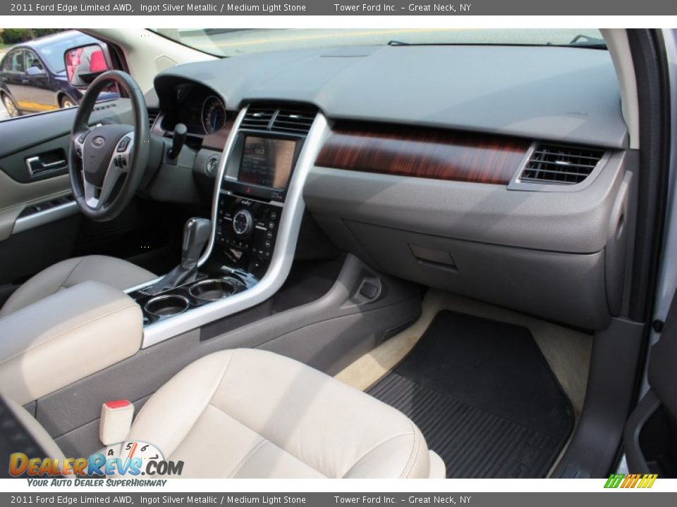 2011 Ford Edge Limited AWD Ingot Silver Metallic / Medium Light Stone Photo #8