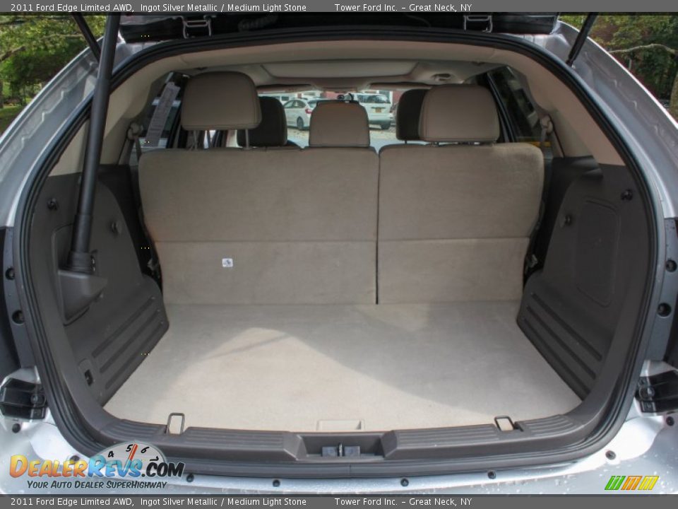 2011 Ford Edge Limited AWD Ingot Silver Metallic / Medium Light Stone Photo #12