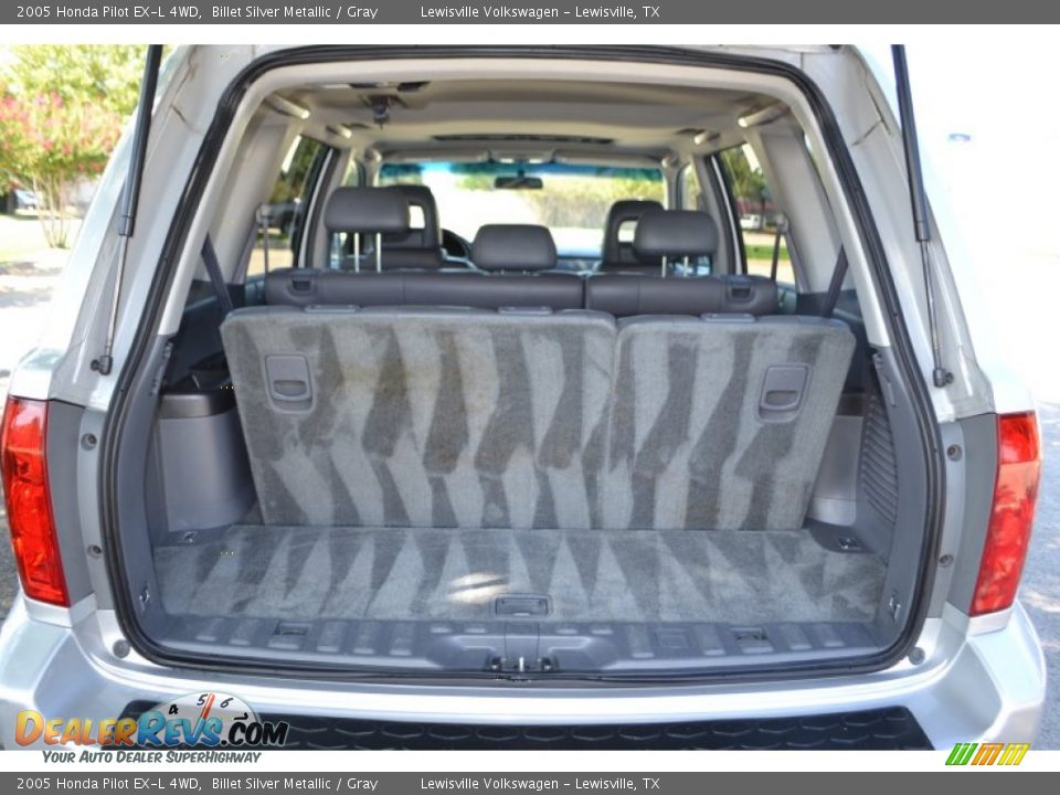 2005 Honda Pilot EX-L 4WD Billet Silver Metallic / Gray Photo #21