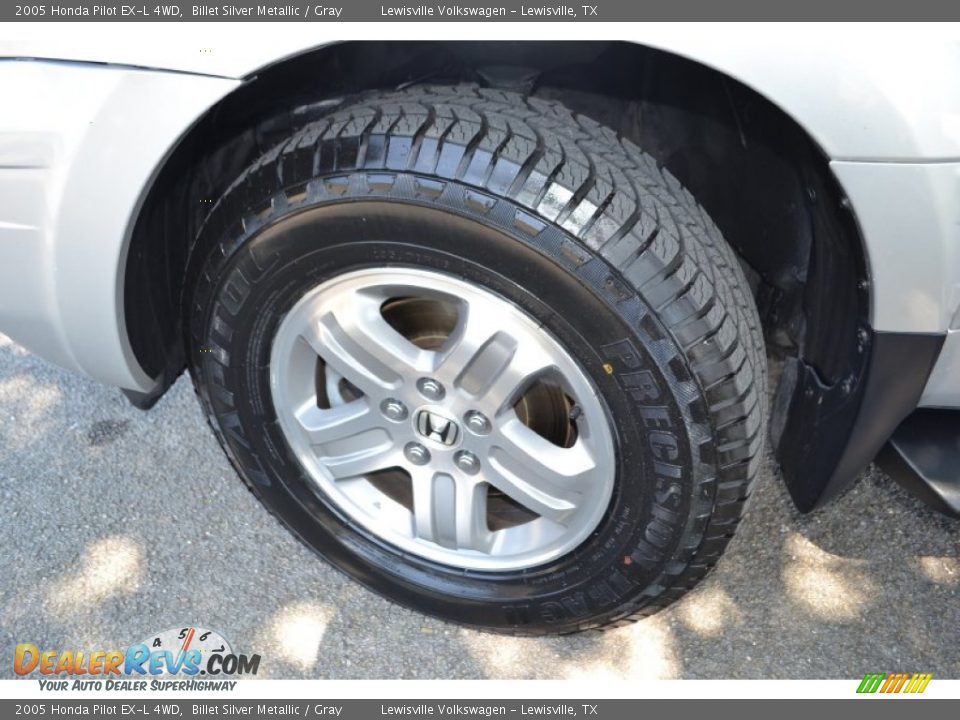2005 Honda Pilot EX-L 4WD Billet Silver Metallic / Gray Photo #22
