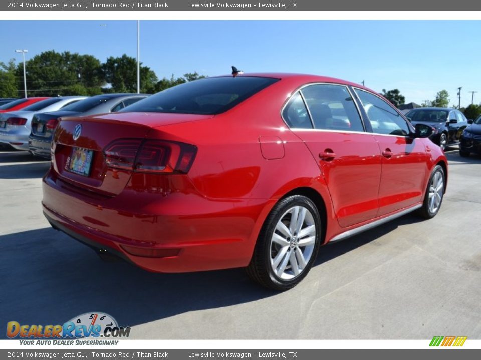 2014 Volkswagen Jetta GLI Tornado Red / Titan Black Photo #2