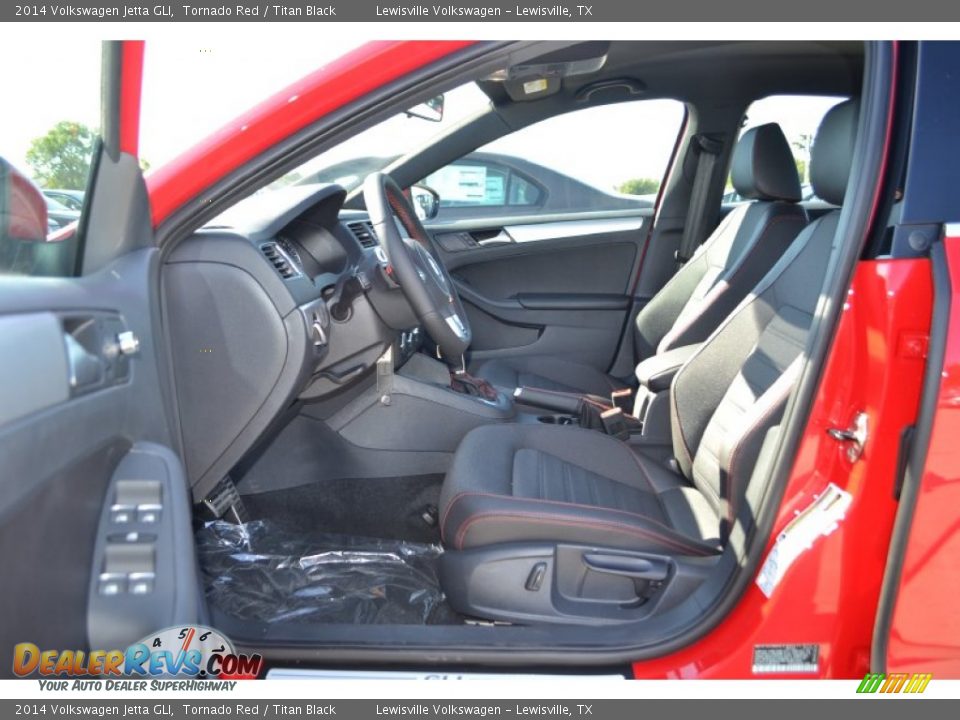 2014 Volkswagen Jetta GLI Tornado Red / Titan Black Photo #3