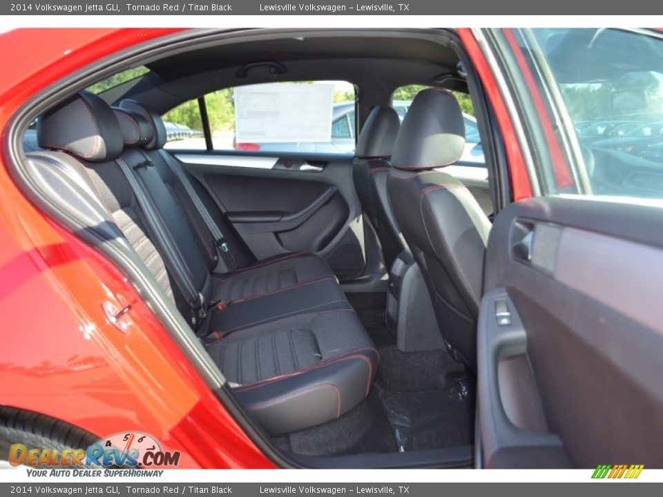 2014 Volkswagen Jetta GLI Tornado Red / Titan Black Photo #4