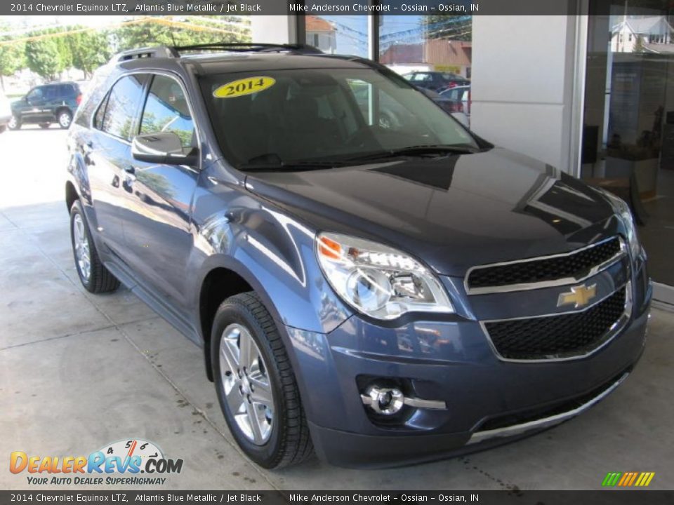 2014 Chevrolet Equinox LTZ Atlantis Blue Metallic / Jet Black Photo #1