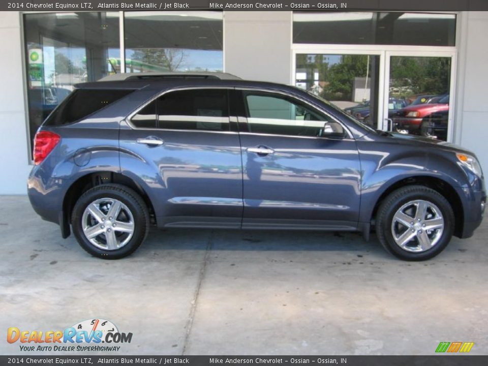 2014 Chevrolet Equinox LTZ Atlantis Blue Metallic / Jet Black Photo #2