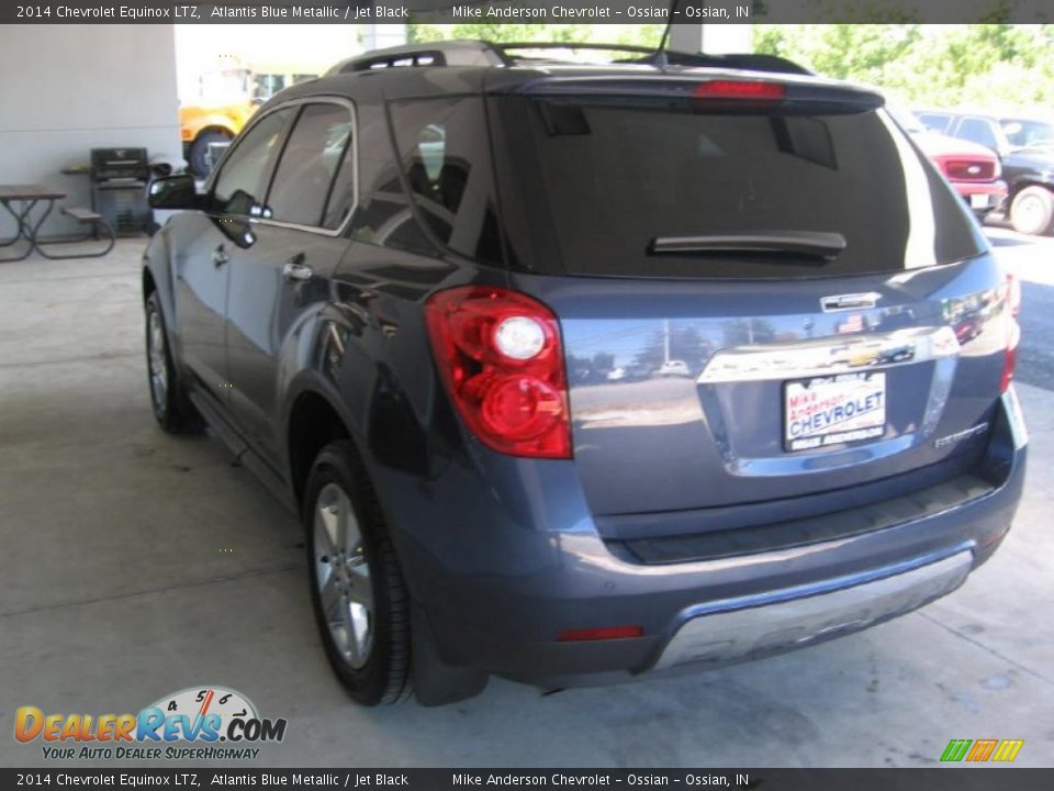 2014 Chevrolet Equinox LTZ Atlantis Blue Metallic / Jet Black Photo #3
