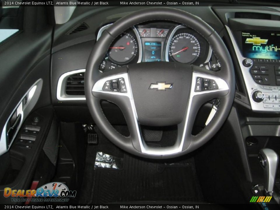 2014 Chevrolet Equinox LTZ Atlantis Blue Metallic / Jet Black Photo #4