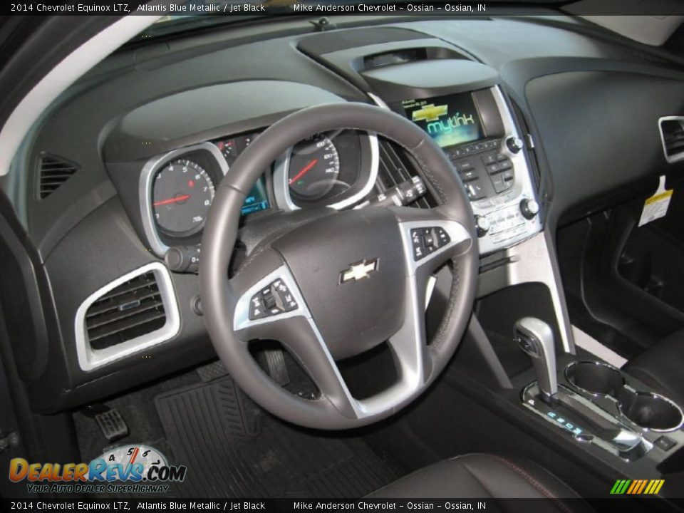 2014 Chevrolet Equinox LTZ Atlantis Blue Metallic / Jet Black Photo #6