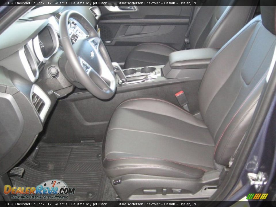 2014 Chevrolet Equinox LTZ Atlantis Blue Metallic / Jet Black Photo #7