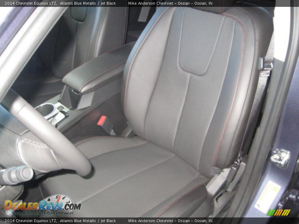 2014 Chevrolet Equinox LTZ Atlantis Blue Metallic / Jet Black Photo #8
