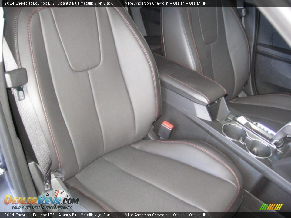 2014 Chevrolet Equinox LTZ Atlantis Blue Metallic / Jet Black Photo #10
