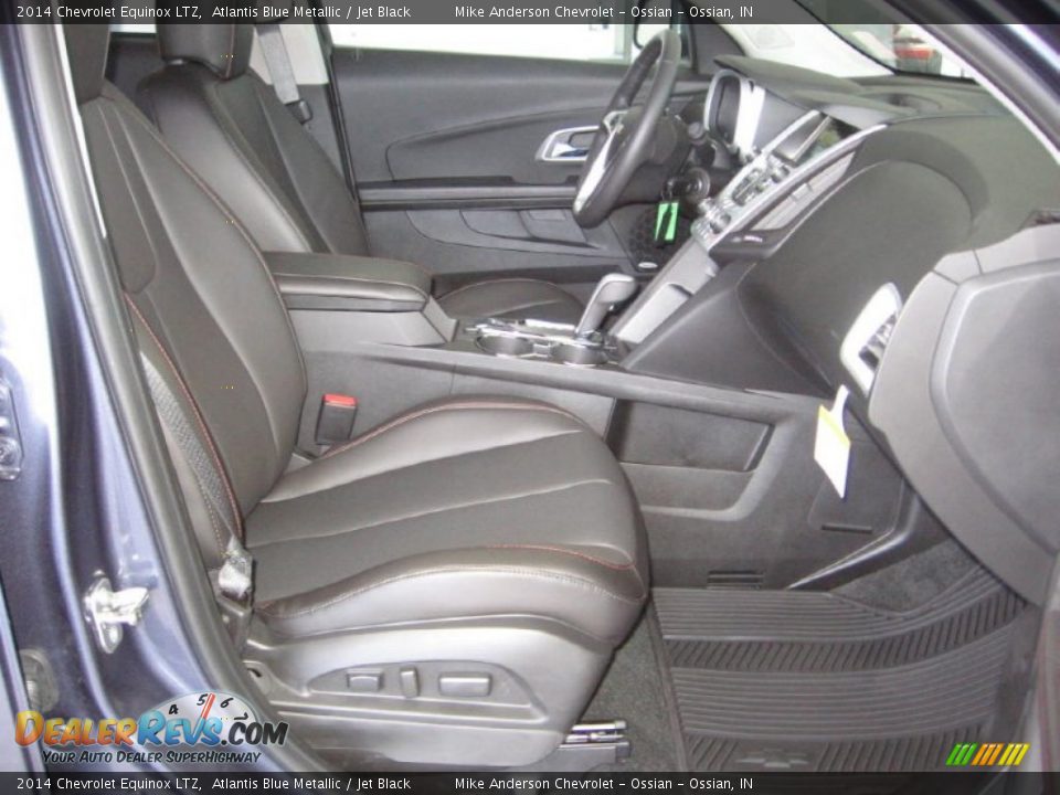 2014 Chevrolet Equinox LTZ Atlantis Blue Metallic / Jet Black Photo #11