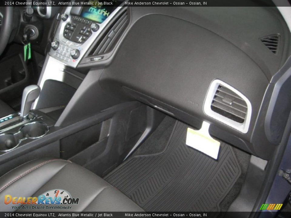 2014 Chevrolet Equinox LTZ Atlantis Blue Metallic / Jet Black Photo #12