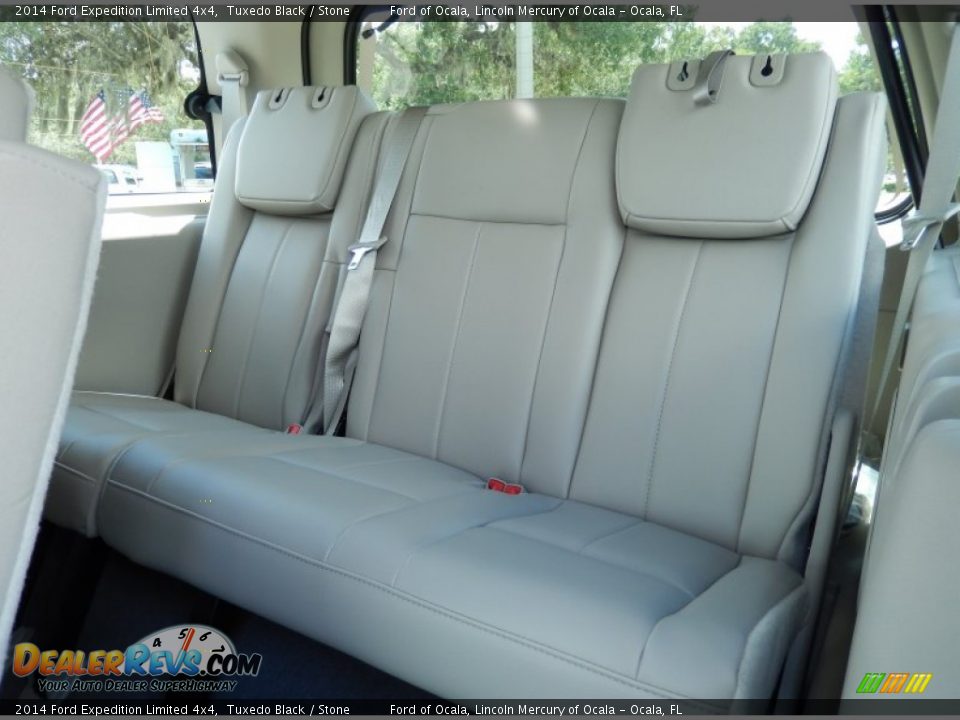 Rear Seat of 2014 Ford Expedition Limited 4x4 Photo #8