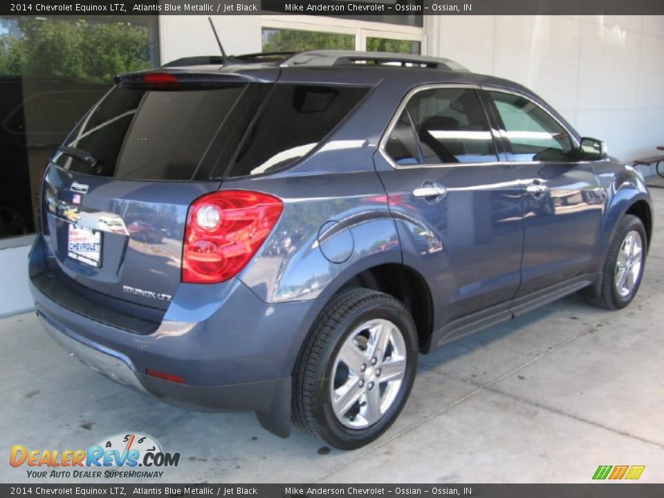 2014 Chevrolet Equinox LTZ Atlantis Blue Metallic / Jet Black Photo #17
