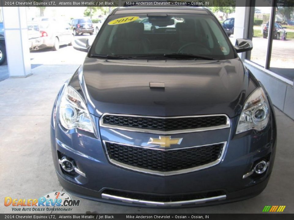 2014 Chevrolet Equinox LTZ Atlantis Blue Metallic / Jet Black Photo #19