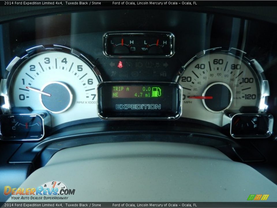 2014 Ford Expedition Limited 4x4 Gauges Photo #11