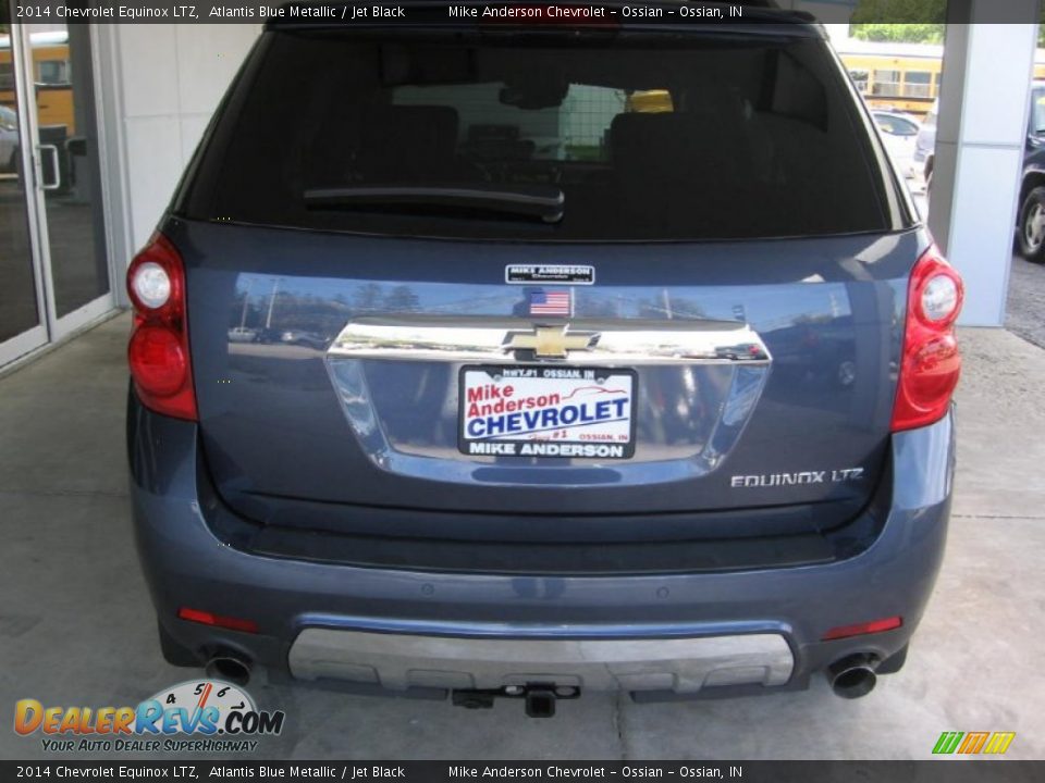 2014 Chevrolet Equinox LTZ Atlantis Blue Metallic / Jet Black Photo #20