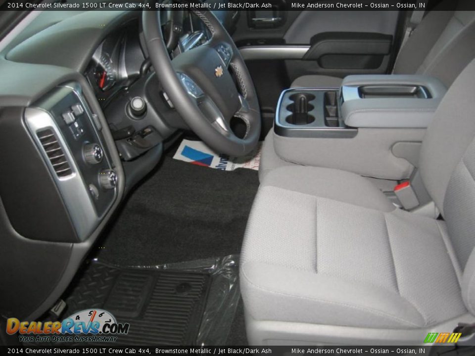 2014 Chevrolet Silverado 1500 LT Crew Cab 4x4 Brownstone Metallic / Jet Black/Dark Ash Photo #7